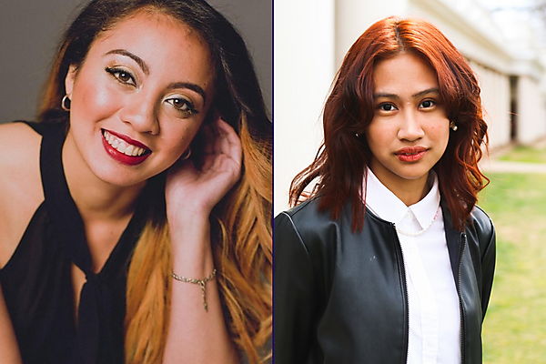 Portraits of two Asian women who lead The Y. Orosa Literary Society